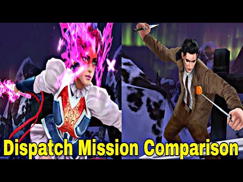 Psylocke Captain Britain VS Loki TVA Uniform Dispatch Mission Comparison - Marvel Future Fight