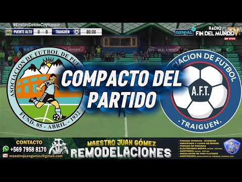 🎥 COMPACTO DEL PARTIDO🏆 PUENTE ALTO (R.M) 1 - 0 TRAIGUÉN (Araucanía) - Fecha 3 ▪︎ Coyhaique 2026 ​
