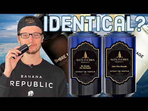 ALEXANDRIA FRAGRANCES NO SHADE FOR NOMADE AND INTO THE WOODS (FRAGRANCE REVIEW!)