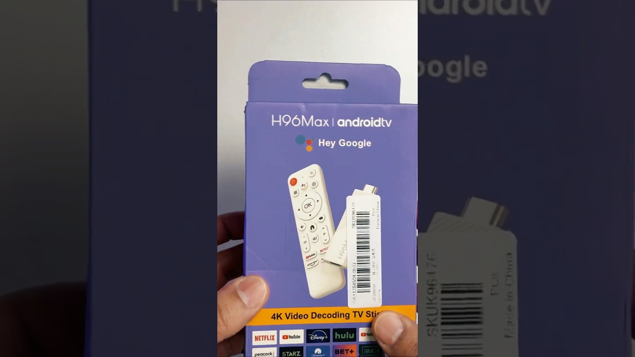 Fire Stick Replacement - New H96 Max 2 Android TV 4K Stick