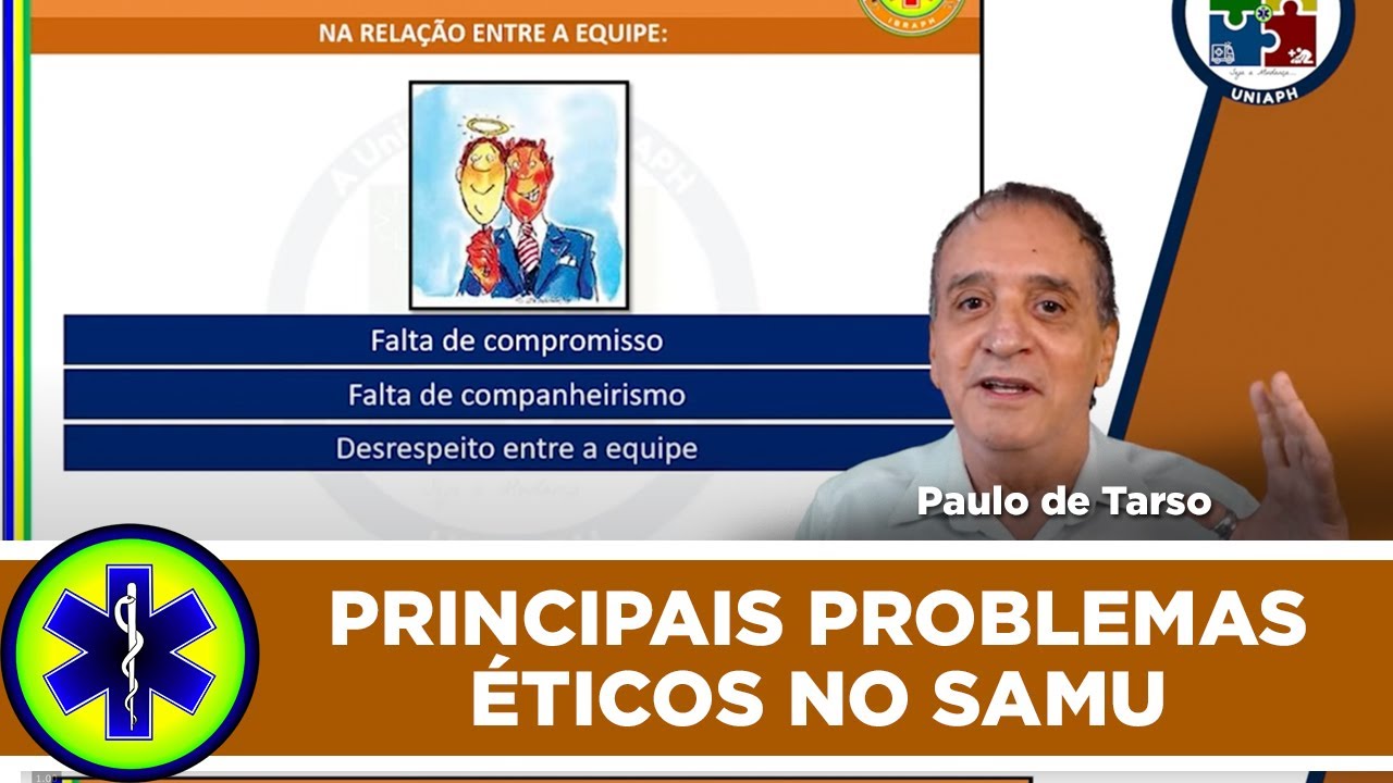 SAMU 192: OS PRINCIPAIS PROBLEMAS ÉTICOS
