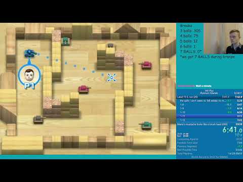[Former WR] Wii Play - Platinum Medals Speedrun in 59:14