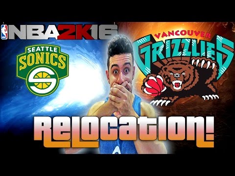 NBA 2K16 MyGM MyLEAGUE MyCAREER - Team Relocation, 3 Team Trades, Jersey Customization?