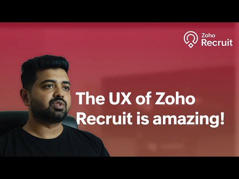 Zoho Recruit- vendor materials