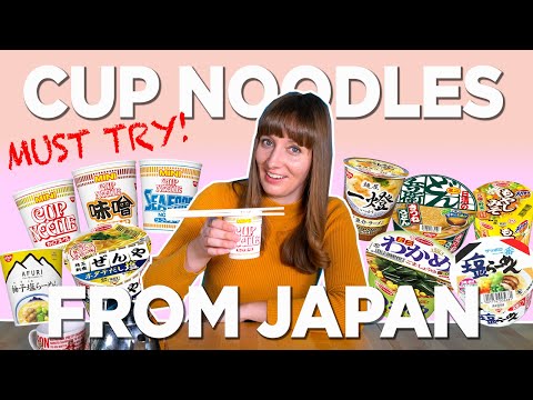 評出10款來自日本的人氣杯麵! (Rating 10 POPULAR Cup Noodles from Japan!)