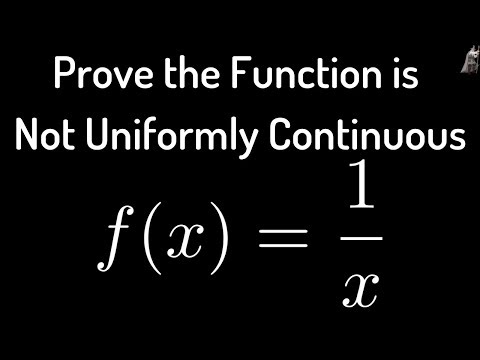 Proof that f(x) = 1/x is not Uniformly Continuous on (0,1)