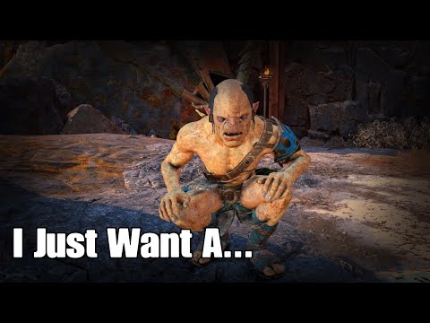 An Orc That Actually Makes A Good Point!!! - Shadow Of War
