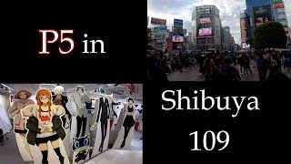 Persona 5 shop in Shibuya 109