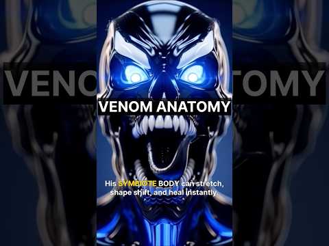 VENOM ANATOMY 🕷️💀