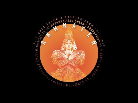 Los Angeles Trade-Technical College Gold Thimble Fashion Show Fall 2020