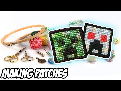 Cross Stitch 101: Hand-Made Patches | Embroidery Tutorial