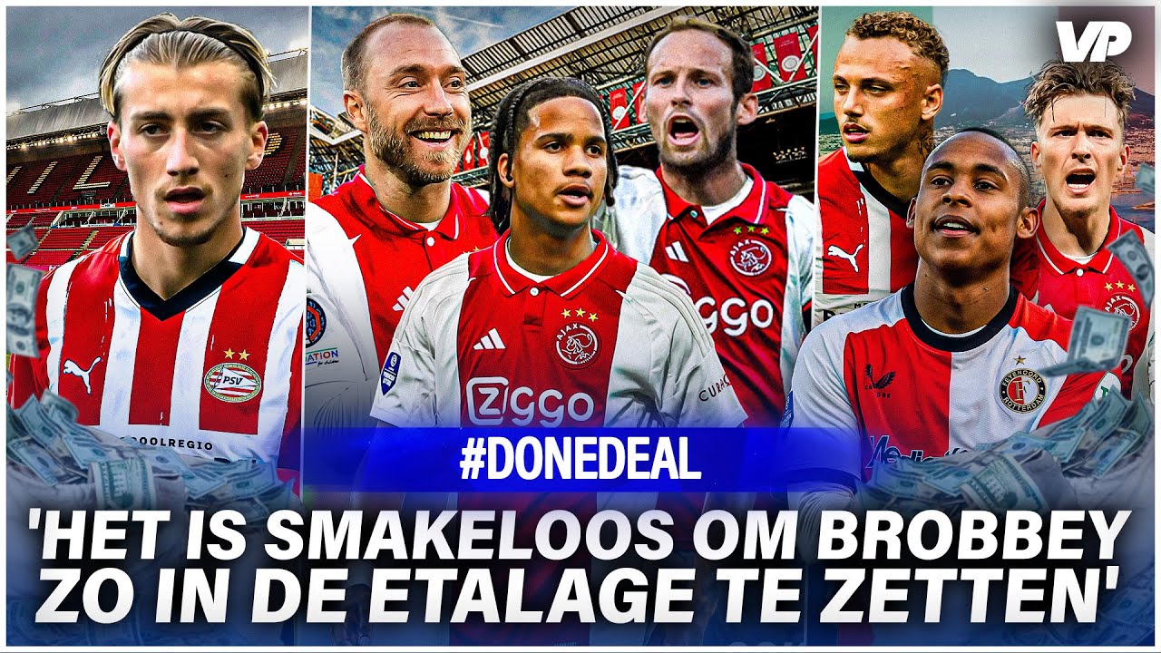 Thumbnail for article: 'Het is best smakeloos om Brobbey zo in de Ajax-etalage te zetten'