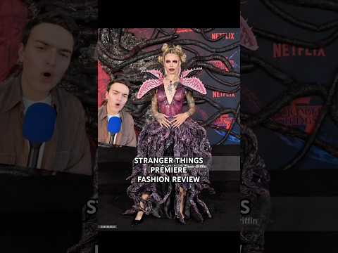 IT’S ALMOST OVER I CAN’T BELIEVE IT #fashion #style #strangerthings #redcarpet