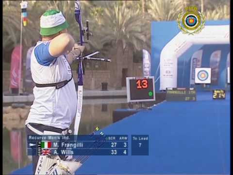 Michele Frangilli v Alan Wills – recurve men's bronze | Dubai 2007 Archery World Cup Final
