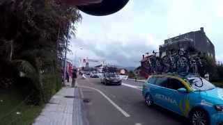 preview picture of video 'vuelta a España 2014 a su paso por A Guarda, Pontevedra'