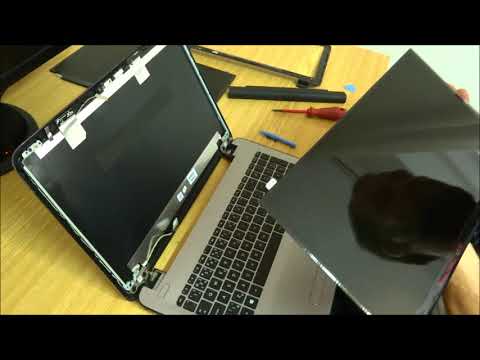 Laptop screen replacement / How to replace laptop screen HP 255 G5