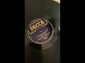 That’s the stuff you gotta watch - Buddy Johnson 78rpm