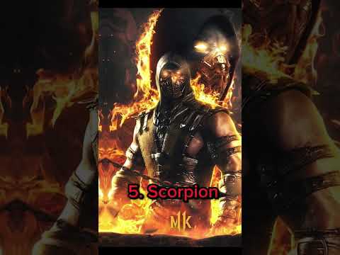 #top 10strongest characters in mortal Kombat game #shorts #shortvideo