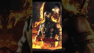 #top 10strongest characters in mortal Kombat game #shorts #shortvideo