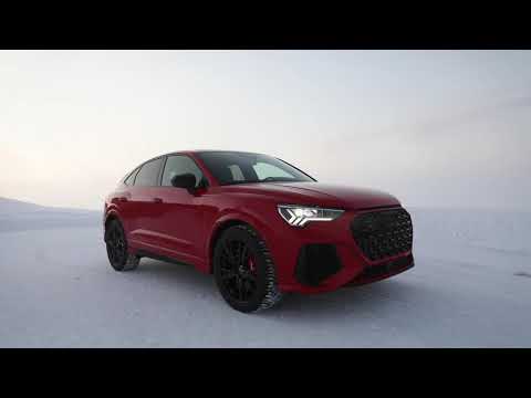 2021 AUDI RSQ3 SPORTBACK rocking the WINTER WONDERLAND   5 CYLINDER 400HP SOUNDS & DETAILS