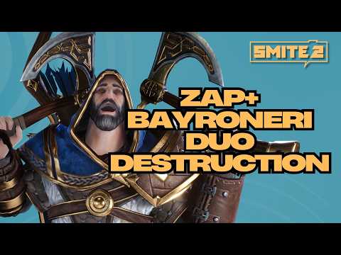 ZAP+BAYRONERI DUO DESTRUCTION! SMITE 2 ULLR