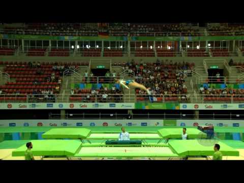 KHILKO Ekaterina (UZB) - 2016 Olympic Test Event, Rio (BRA) - Qualification Trampoline Routine 1