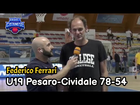 Federico Ferrari • Finali U19 • Pesaro-Cividale 78-54 • 12 maggio 2023