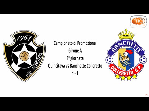 immagine di anteprima del video: Quincitava vs Banchette Colleretto 1 - 1