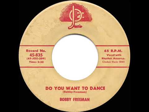 1958 HITS ARCHIVE: Do You Want To Dance - Bobby Freeman