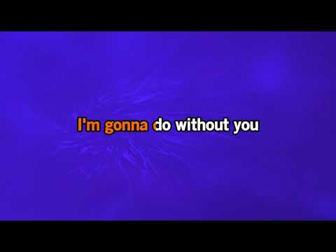 Etta James Down Home Blues Video Karaoke with a colored background 10095641