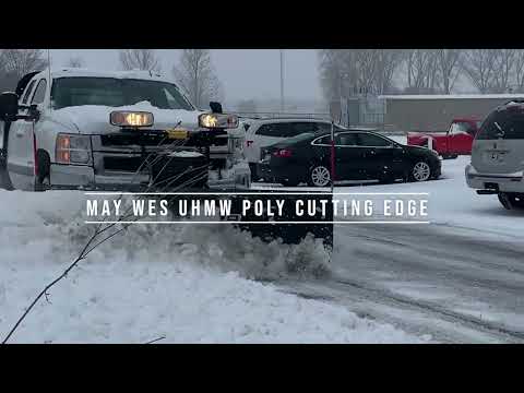 UHMW Poly Cutting Edge for Snowplow, Skid Steer Bucket, Snow Pusher, Back Plow for Snow Removal
