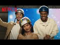 Chase Stokes, Brianne Tju & Keith Powers Learn to Hoverboard