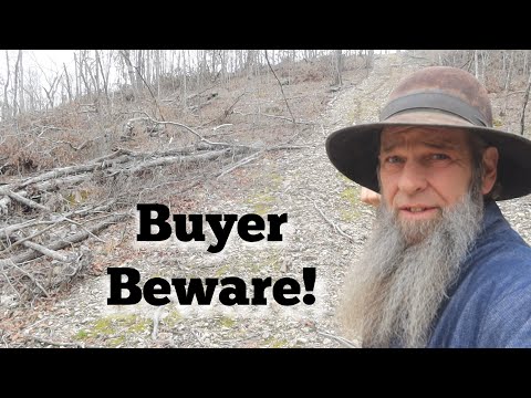 Buying Land for OFF GRID or HOMESTEADING? Watch this first BUYER BEWARE!