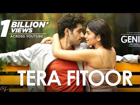 Tera Fitoor (Lyrics) | Arijit Singh | Himesh Reshammiya | Genius (2018) Full Song Video #hitsongs