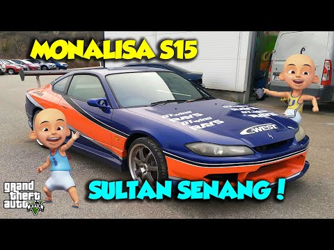 MObil Terkencang DUNIA S15 Monalisa Sultan Upin Ipin Senang GEMBIRA - GTA V Sultan Upin Ipin Terbaru