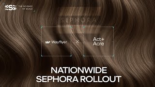 Powered by Wayflyer: How Act+Acre rolled out nationwide in Sephora