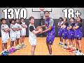 Can 13 Year Old Prodigies Beat My AAU Team