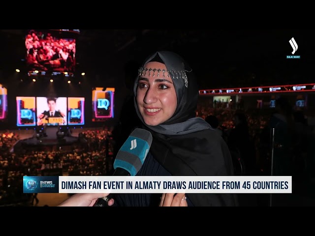 Dimash fan event in Almaty draws audience from 45 countries