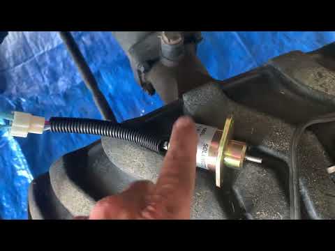 Massey-Ferguson 1533 Fuel Shut off Solenoid