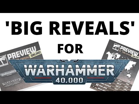 What's Coming Next Wednesday? Big 40K Reveals Promised at the Nova Open!