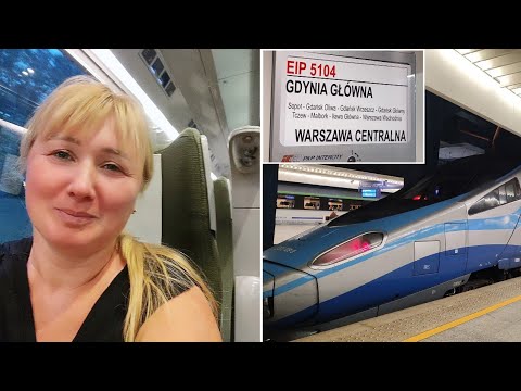 PENDOLINO Pokazuję od środka! PRZEJAZD Gdańsk Główny Warszawa Centralna -  ED250