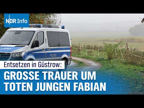 Tragödie in Güstrow: Spaziergänger finden Kinderleiche – Stadt trauert um Fabian | NDR Info
