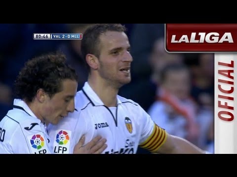 Gol de Soldado (2-0) en el Valencia CF - RCD Mallorca - HD