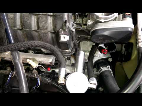 2012 Dodge Ram HEMI UPR catch can install overview