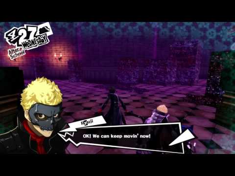 Persona 5 English Story Gameplay Walkthrough Part 17   Infiltrate the Treasure Room   Throne Room PS