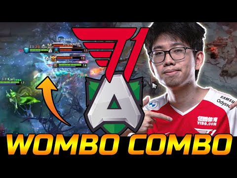KUKU KRAZY WOMBO COMBO PLAY - T1 VS ALLIANCE GAME 1 26 MIN GG ON TI10