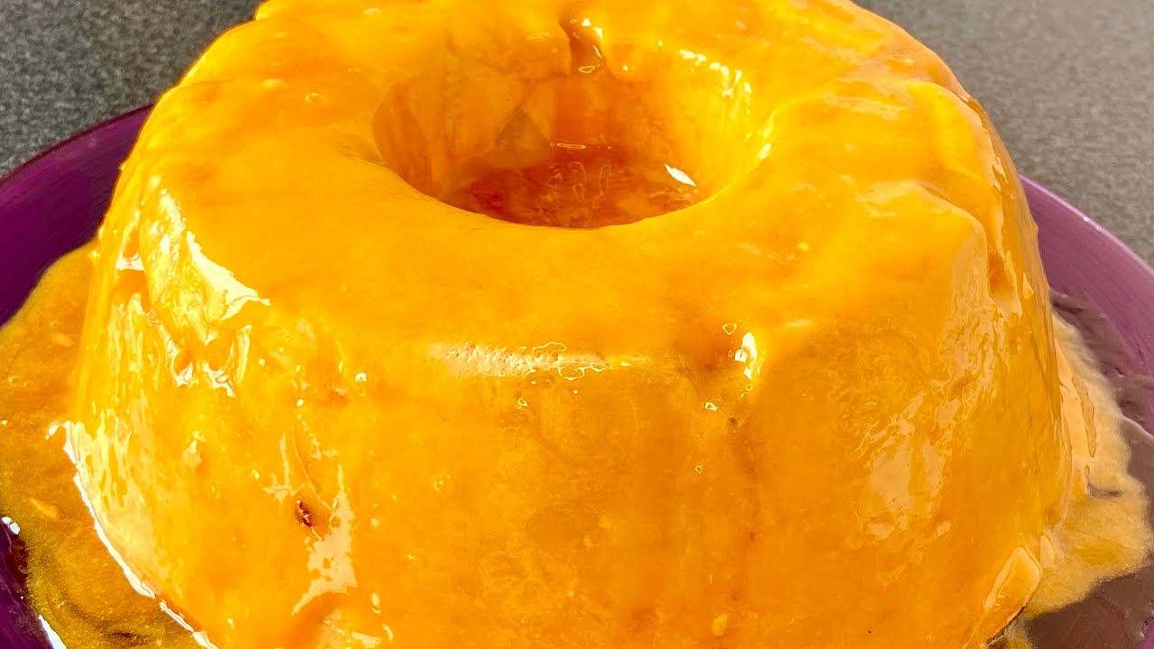 Este é o melhor Molotof com doce de ovos do mundo! ( Pudim português)