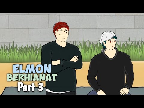 ELMON BERHIANAT KE PEGATON PART 3 - DRAMA ANIMASI