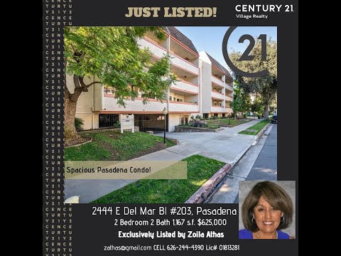 2444 E Del Mar Boulevard Unidade#203, Pasadena, CA 91107