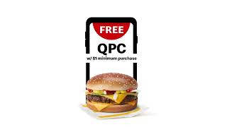 McDonald´s get a free QPC when you download the app